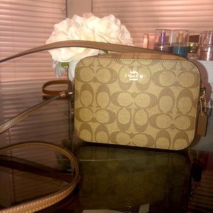 Mini Camera Bag In Signature Canvas